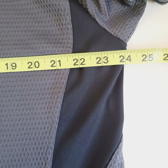 Nike Golf Fit Dry Mens XL Long Sleeve Gray Textured Shirt - Picture 11 of 12